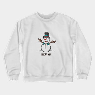 raymond briggs the snowman Crewneck Sweatshirt